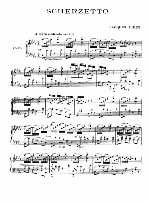 First page of Scherzetto