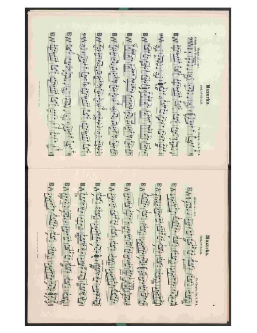 First page of Mazurkas