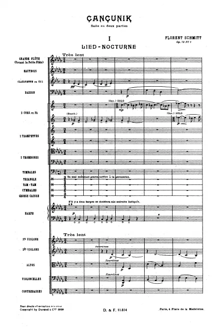 First page of Çançunik