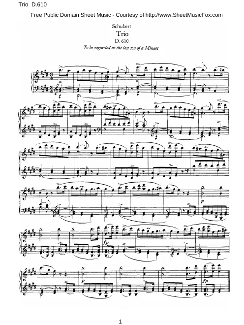 First page of Trio