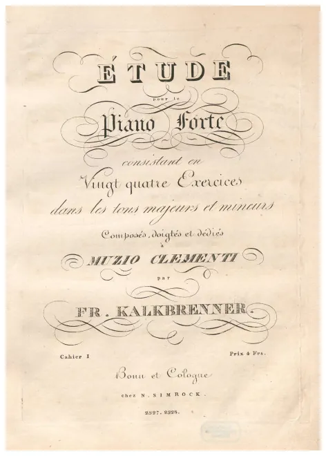 First page of 24 Etudes