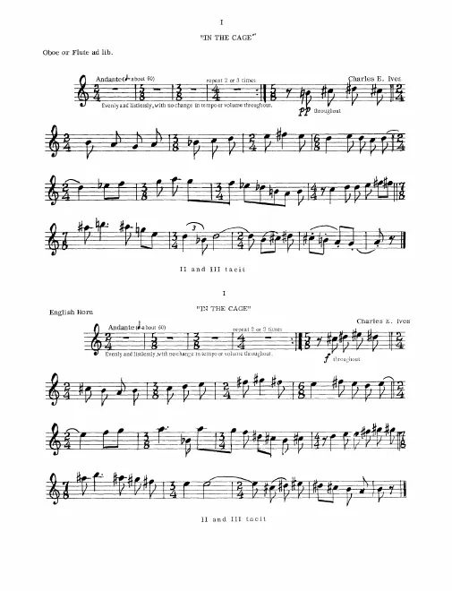 Flute or Oboe/English Horn