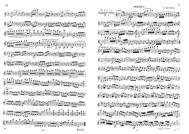 First page of String Quartet No.2