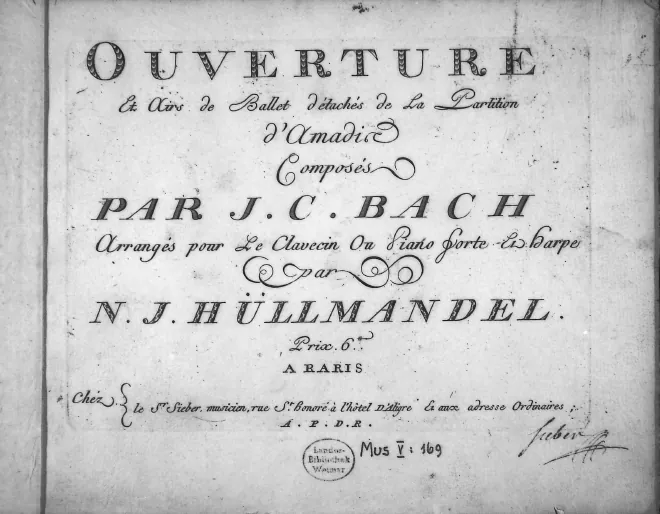 First page of Amadis des Gaules