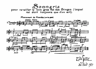 First page of Sonnerie pour reveiller le bon gros Roi des Singes