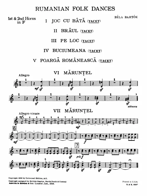 Horn 1/2 (F)