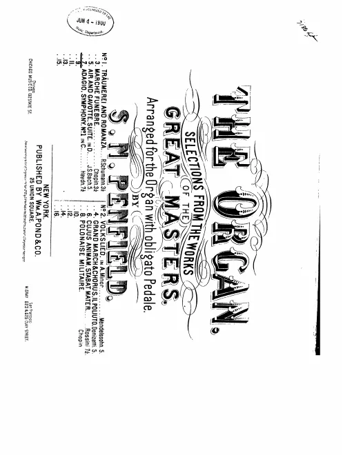 First page of Symphony No.97 in C major