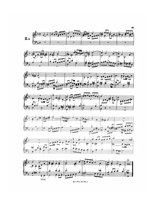 First page of Magnificat Fugue