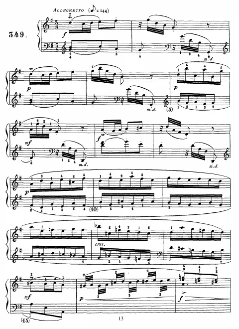 First page of Keyboard Sonata in G major