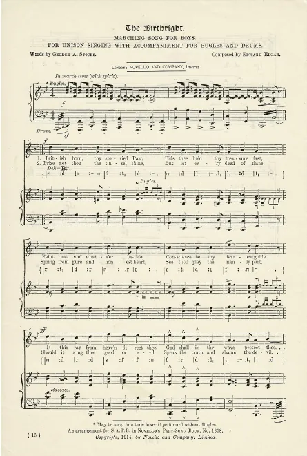 First page of The Birthright