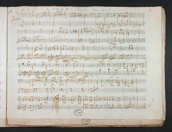 First page of Fugue