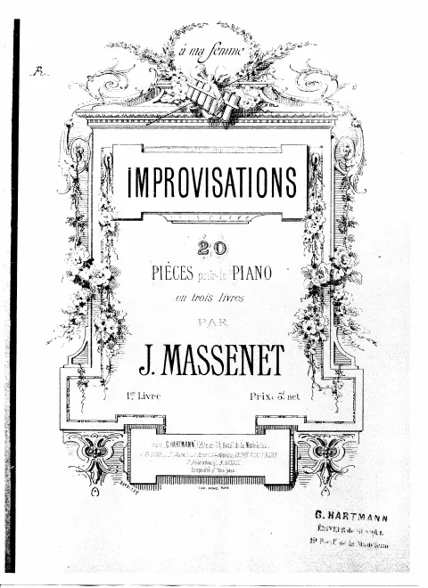 First page of Improvisations