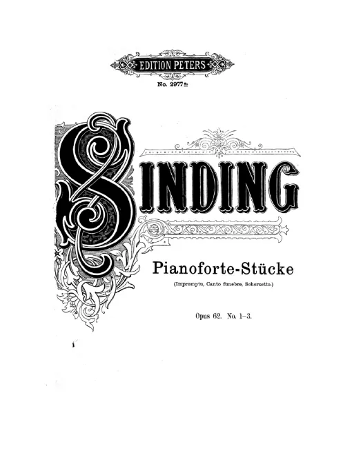 First page of 5 Stücke