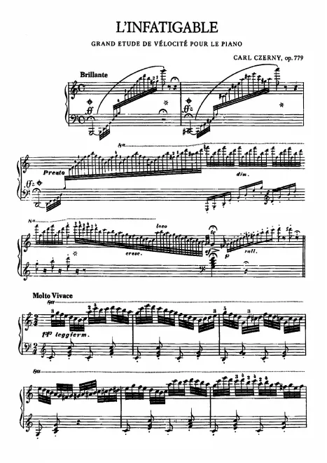 First page of L'infatigable