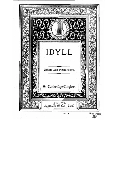 First page of Idyll