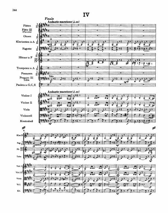 First page of Symphony No.5
