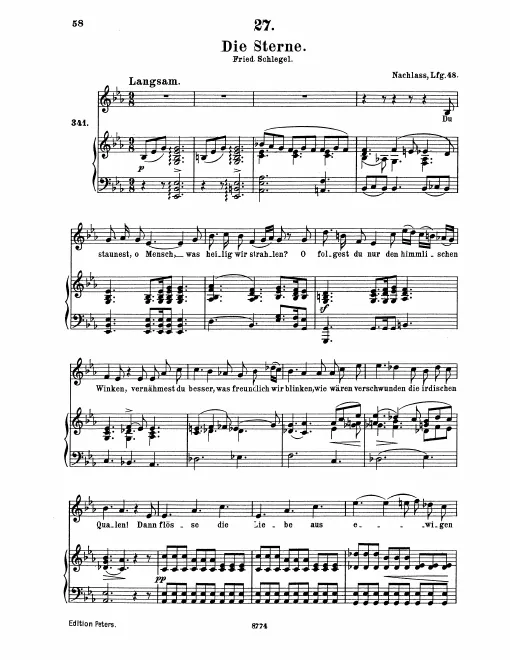 First page of Die Sterne
