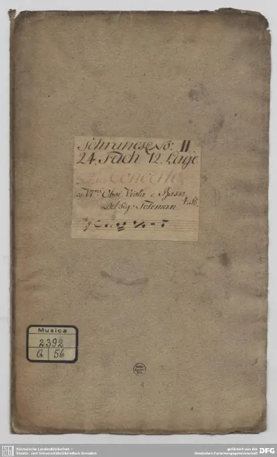 First page of Concerto à 4