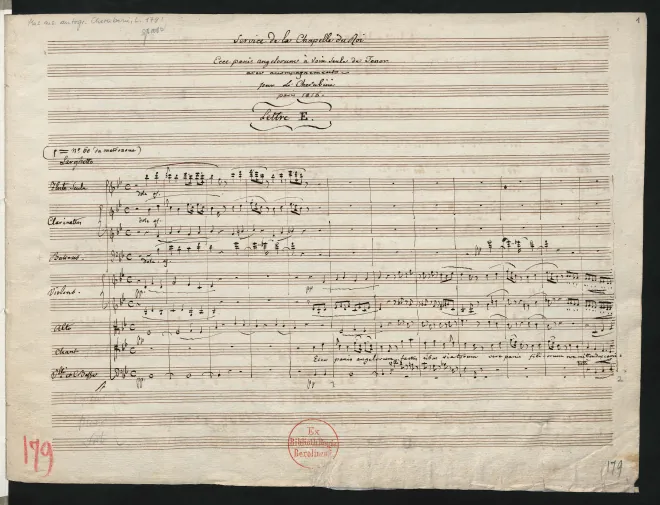 First page of Ecce panis angelorum