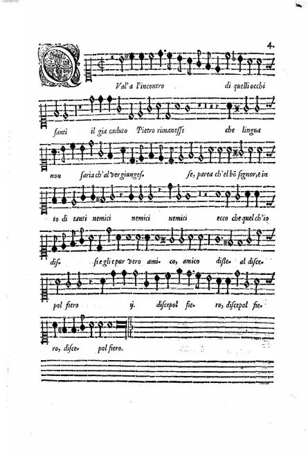 First page of Qual a l'incontro