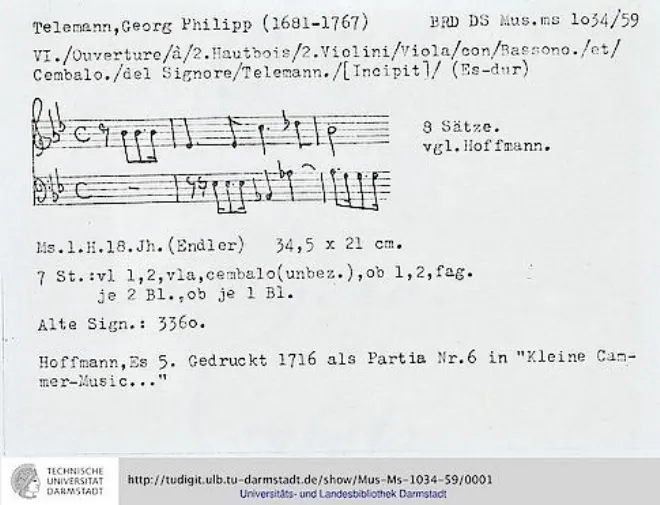 First page of Ouverture-Suite