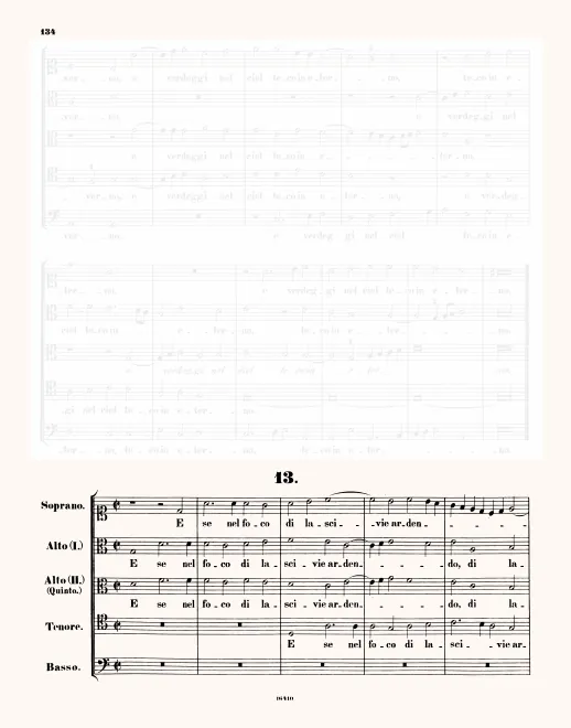 First page of E se nel foco