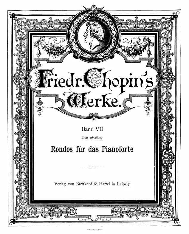 First page of Rondo à la mazur