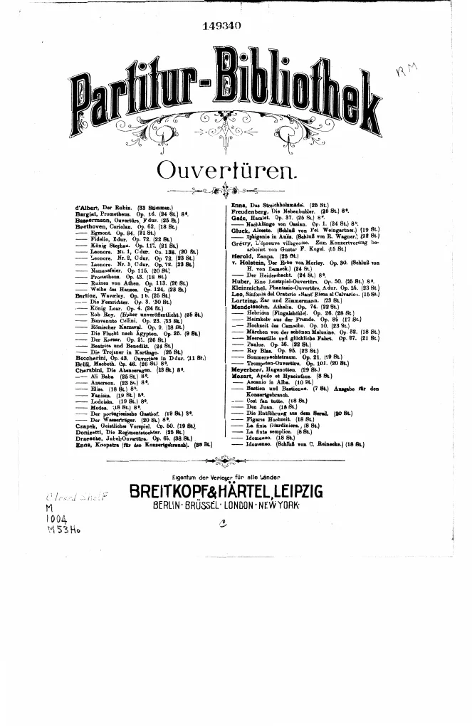 First page of Die Hochzeit des Camacho