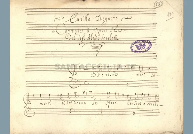 First page of Dorisbe, i miei lamenti ; Eurillo sdegnato