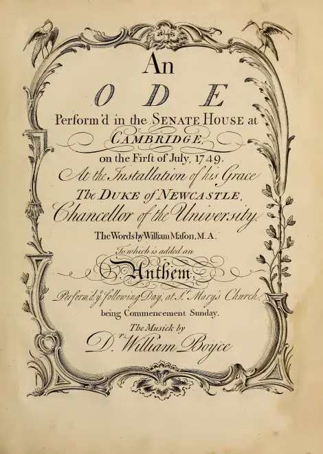 First page of O be Joyful in God all ye Lands