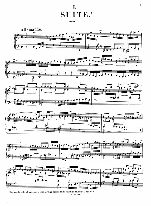 First page of Suite
