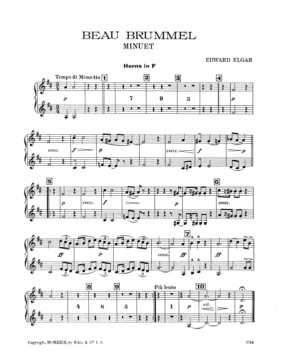 Horn 1/2 (F)