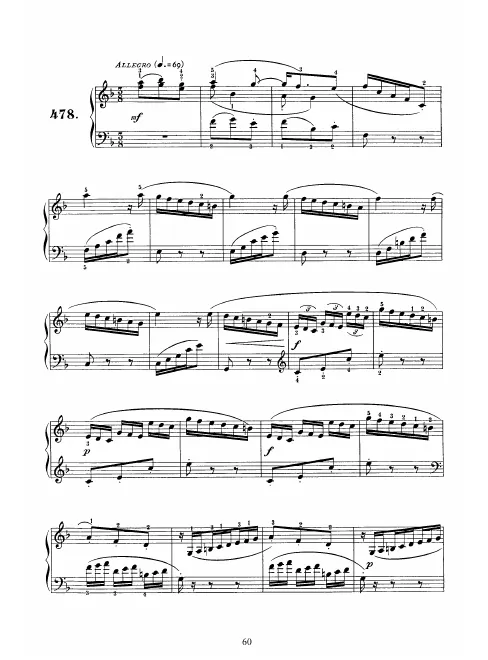 First page of Keyboard Sonata in F major