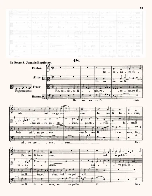 First page of Ut queant laxis