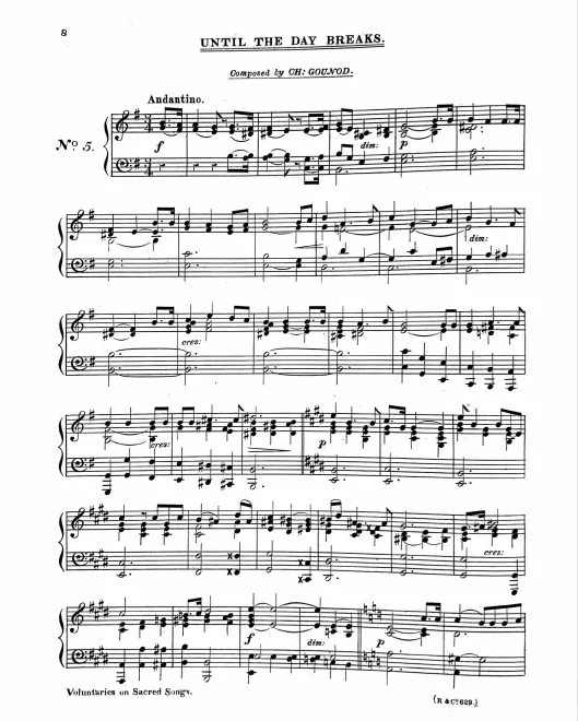 First page of Until the Day Breaks