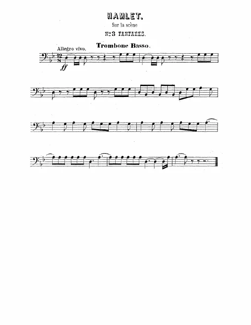 Offstage Bass Trombone