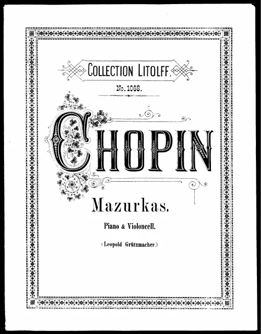 First page of Mazurkas