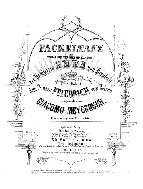 First page of Fackeltanz No.3
