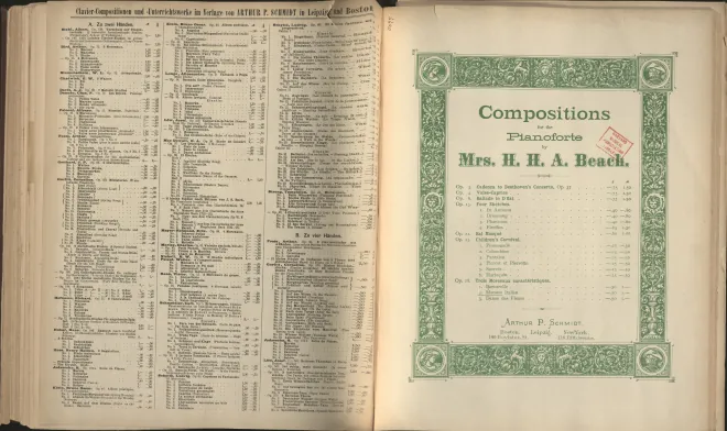 First page of Trois morceaux caractéristiques