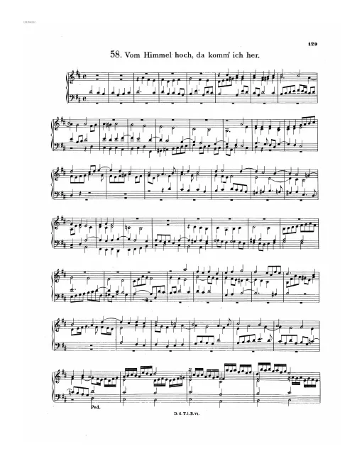 First page of Vom Himmel hoch, da komm' ich her