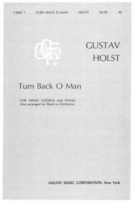 First page of 3 Festival Choruses