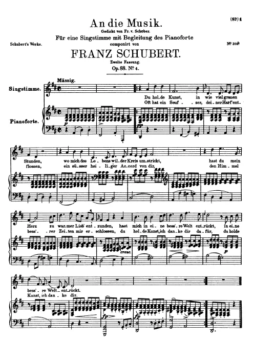 Complete Score (Original / High Voice, )