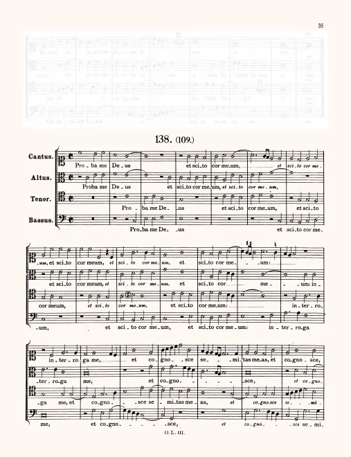 First page of Proba me Deus