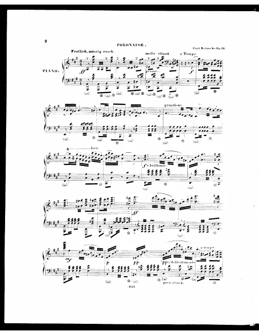 First page of Polonaise
