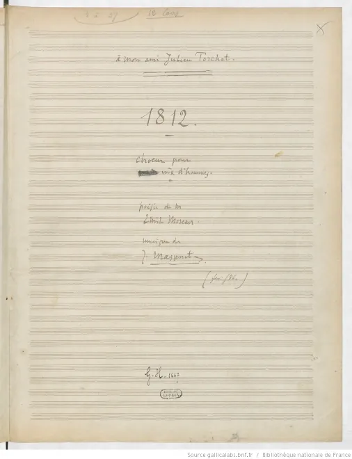 First page of 1812