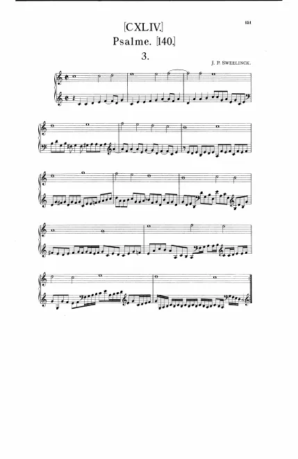 First page of Psalm CXL [140]