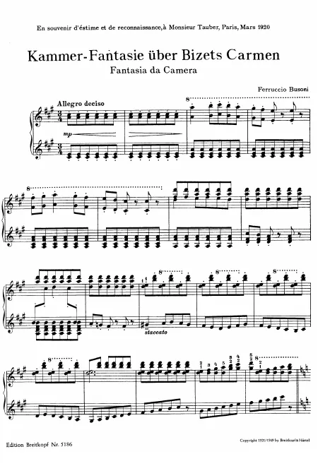 First page of Sonatina No.6