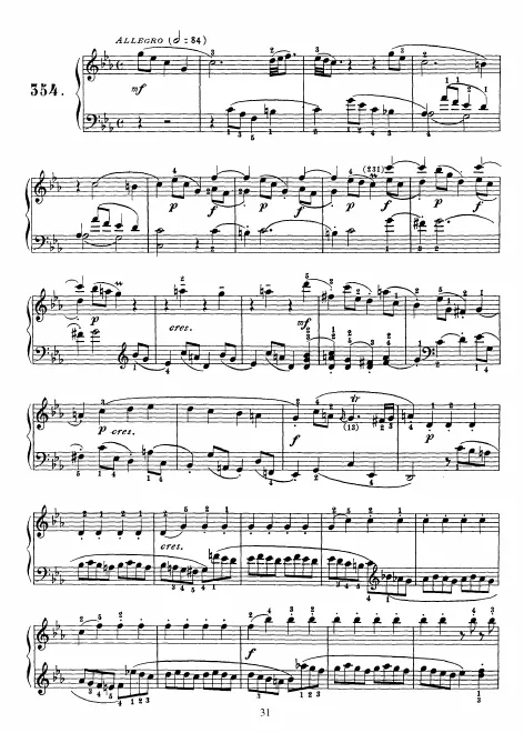 First page of Keyboard Sonata in C minor