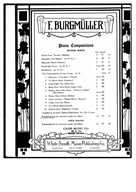 First page of Wandering Jew