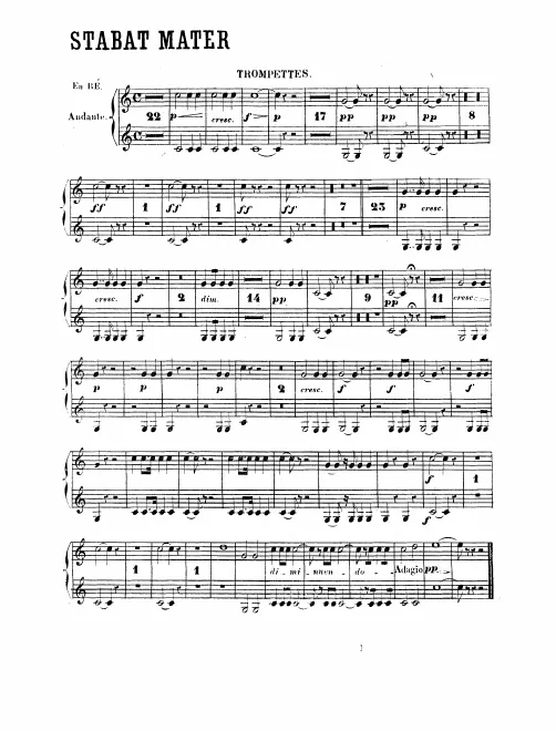 Trumpet 1/2 (D)